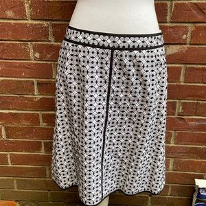 Talbots embroidered skirt 10